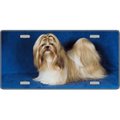 Powerhouse Shih Tzu Dog Pet Novelty License Plates- Full Color Photography License Plates PO125657